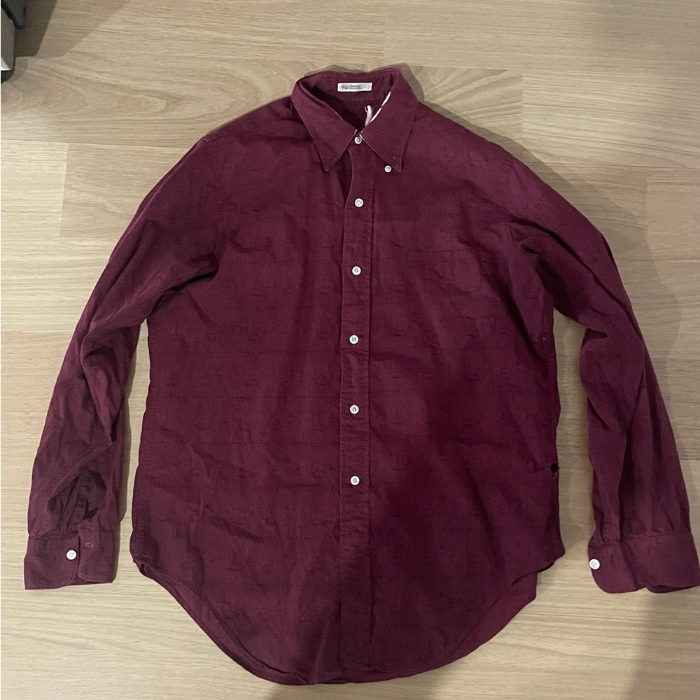 Men's Burgundy Shirt